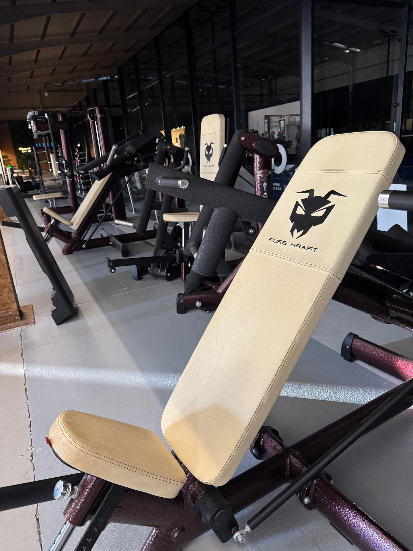 Máquinas Pure Kraft de musculação